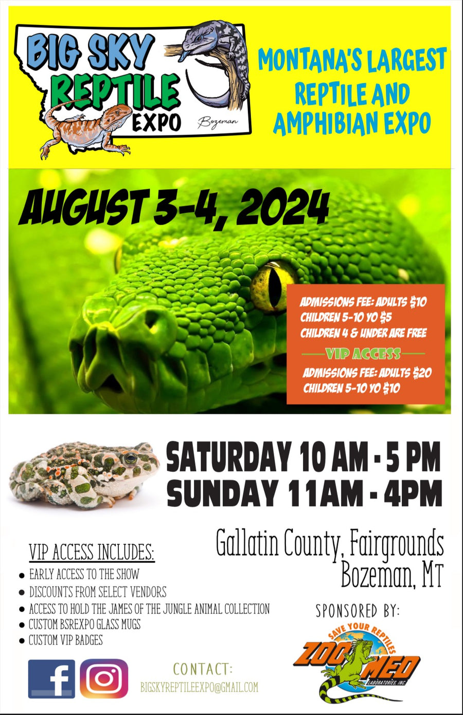 Expos Big Sky Reptile Expo 406