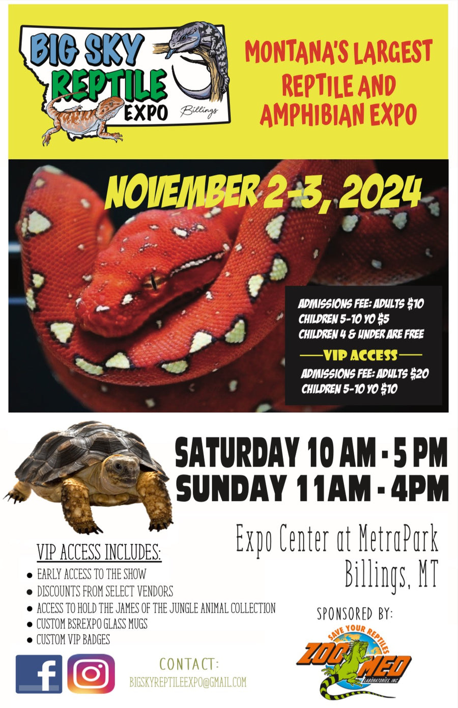 Expos Big Sky Reptile Expo 406